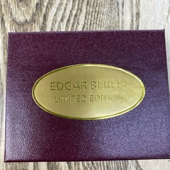 Vtg 1998 RARE Edgar Berebi Limited Ed. GP Enamel Fish Necklace “Little Gift” NOS
