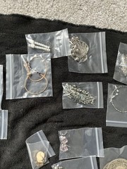 Vintage Earrings /Necklace Lot Mixed Costume Jewelry 1lb 5oz