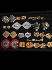 Vintage Napier Segal Sarah Cov & Other Clip Earring Lot 14 Pair
