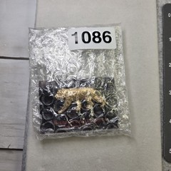 Vintage George G Harris Tiger Pin 24K Gold Plated Pewter Wildlife Collection
