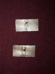2 Adult Unisex Silver Space Center Houston Pins/Tie Tacs, Worn Once