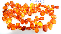 ✅56cm = 44gr RUSSIAN SOVIET BALTIC AMBER BEAD NECKLACE 琥珀 BRACELET STONE PENDANT