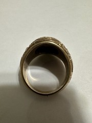 United States Naval Reserve 10K Yellow Gold Men’s Ring Size.9.75 Or 10 ￼￼￼
