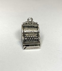 Vintage Danecraft Sterling Silver Cash Register Charm