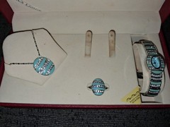 Charles Delon Women’s Charisma boxed Jewelery Set Missing Earrings