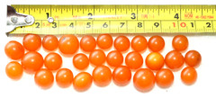 ✅ 20gr RUSSIAN SOVIET BALTIC SEA AMBER BOLLS NECKLACE 老琥珀 BEADS STONE ROCK PIN ☭