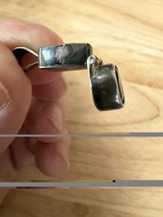 Acleoni Jewelry Pendant 925 Sterling Hinged Vintage Very Unusual