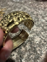 Antique Bracelet Gold Filled Key 1800s