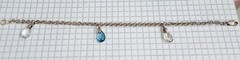 Vintage Bracelet with stones Sterling Silver 925 test Beautiful Women’s Jewelry