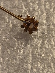 Vintage Opal-?Stick Pin 14K Yellow Gold