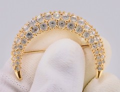 7 Pc Vintage Brooch Lot: Swarovski, Jim Shore, Kantro, Trifari