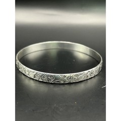 Vintage Pre-1945 Danecraft Sterling Silver Bangle Bracelet 13 g