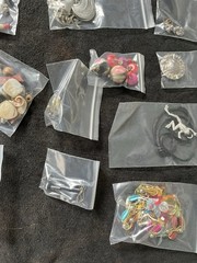 Vintage Earrings /Necklace Lot Mixed Costume Jewelry 1lb 5oz