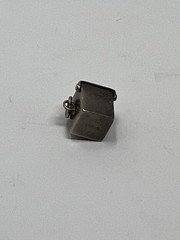 Vintage Sterling Silver Mechanical Pop Up Perfume Bottle Charm Working 1.9g