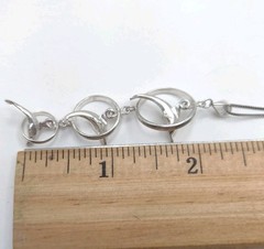 Sterling Silver Box Chain 18″ Necklace NC Jumping Dolphins Pendant 6.4g 0.8mm
