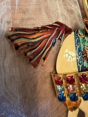 Lunch At The Ritz (LATR) Vintage Carousel Horse Set Brooch/Pendant Earrings