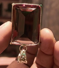 120 Ct Natural Color Change Alexandrite Emerald Cut Certified Loose Gemstone 6k