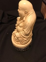 Beautiful Vintage Buddha Signed Figuring Damaged