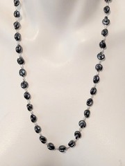 Vtg Handmade Necklace Lot Hematite Pearl Carnelian Garnet Beads Gold Filled