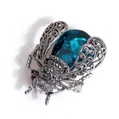 Crystal Insect Brooch Beetles Brooches Pin Fashion For Women Pins Scarf Jewelry