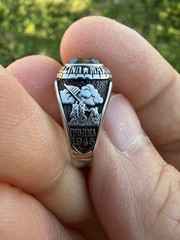 Military United States Marine Corps Class Ring For Women