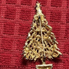 Group Of 3 Christmas 1960s Brooches. Art ,Gerry’s Excellent Condition.
