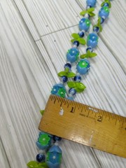 VTG Hong Kong costume jewelry necklace, specifically recognized by its clasp…