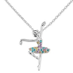 Ballerina Necklace For Women Little Teens Young Lady 13-19 First Dance Recital