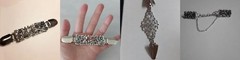 Vintage Flower Shawl & Cardigan Clip Brooch – Antique Zinc Alloy Sweater Collar
