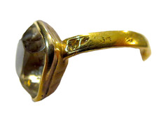 KEPPEL Collection GOLDEN CITRINE Dress RING – English ROYALTY RARE Edward VII