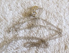 Sterling Silver & Faceted Blue Stone & Cubic Zirconia Matching Pendant & Ring