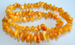 33gr RUSSIAN SOVIET BALTIC AMBER BEAD NECKLACE 琥珀 BRACELET STONE PENDANT EARRING