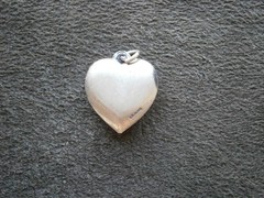 United States Army Seal Vtg Brushed Puffed Sterling Silver Charm Pendant 1.1g