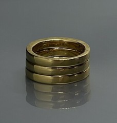 Womens Size 7 Ring Yellow Gold Plated Brown White Diamonds Engagement