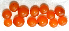 ✅ 10gr RUSSIAN SOVIET BALTIC SEA AMBER BOLLS NECKLACE 老琥珀 BEADS STONE ROCK PIN ☭
