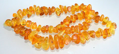 44gr RUSSIAN SOVIET BALTIC AMBER BEAD NECKLACE 琥珀 BRACELET STONE PENDANT EARRING