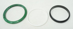 Lucite Bangle Bracelets Multiple Colors Marbled Lot Of 10 Vintage