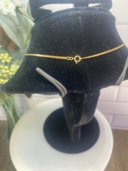 Vtg Bob Hope Desert Classic 1984 Lapis Lazuli Pendant with 18″ Chain Gold-tone