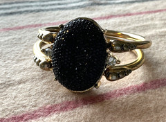 Unusual RARE Vintage reversible bangle bracelet!! Must See!!! VIDEO!