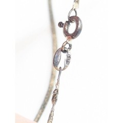 Vintage Sterling Silver 925 Flat Snake Chain Bracelet 7″ Gift For Her Wife