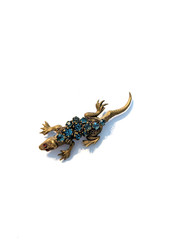 Trio of Vintage Czech Insect and Animal Pins