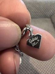 Vintage Cookie Lee Jeweled Pendant Nickel Free