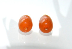 ✅1970 RUSSIAN SOVIET BALTIC AMBER TWIST CLASP NECKLACE 老琥珀 BRASLET PENDANT SCREW