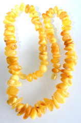 44gr RUSSIAN SOVIET BALTIC AMBER BEAD NECKLACE 琥珀 BRACELET STONE PENDANT EARRING
