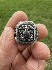 Vintage Military United States Navy Class Ring