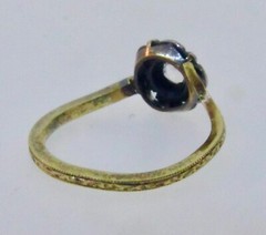 Antique Victorian 1800’s 18k & Silver Rose Cut Diamond Engagement Ring