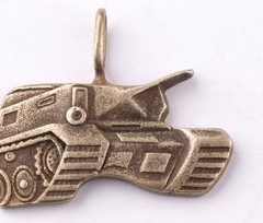 Tank 800 silver Tankman’s badge Armored force Pendant Panzer Military Army force