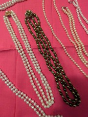Vintage Fake Pearls Glass And Vintage Clasp Some Silver