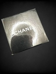 Vintage Chanel 1984 Pearl Crystal COCO Letter Bar Pin Brooch Original Box