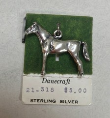 Vintage Dancraft Horse Charm